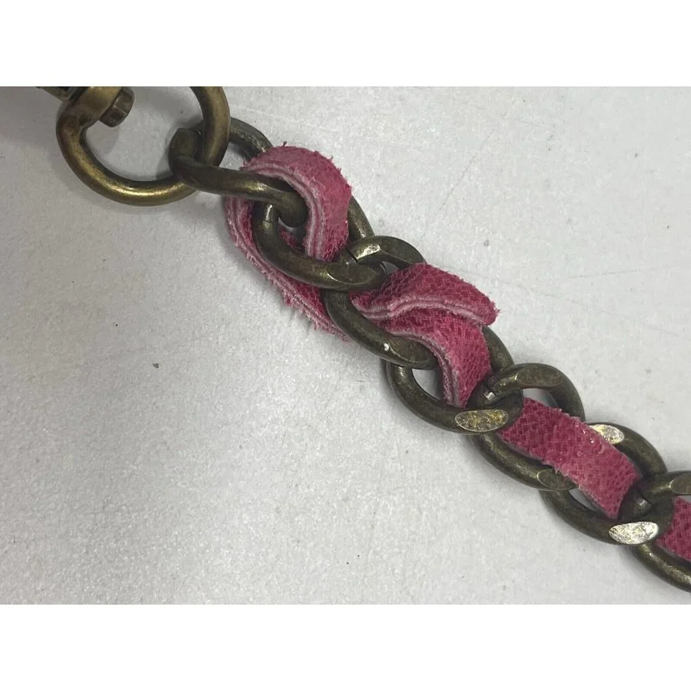 Zagara Italian Leather Pink Purse